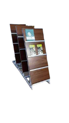 Green Modular Vertical Magazine Rack For Home, Office, Villa, School, University