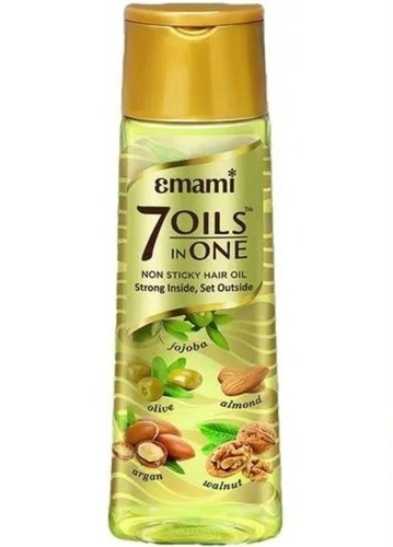 अंदर से मज़बूत और एक नॉन स्टिकी हेयर ऑयल में 7 ऑयल्स के बाहर सेट करें