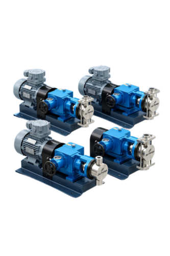 Metering Pump For Positive Displacement - Color: Light Blue