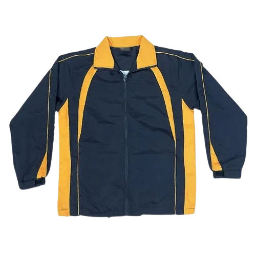 Full Sleeve Comfortable Polyester School Jacket With Zip Closure  Chest Size: 40 Inches