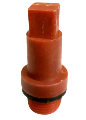 Orange 4 Inch 3 Mm Thick Round Unplasticized Polyvinyl Chloride Long Plug