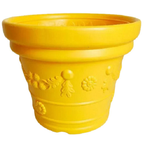 Ceramic 15 X 6 Inch Plastic Smooth Surface Plant Pot For Planting And Flower