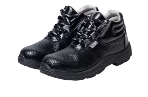 Non Slip And Comfortable Lace Closure Leather Safety Shoes