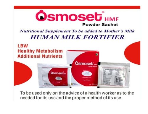 Osmoset Human Milk Fortifier Powder Sachet For Healthy Metabolism Usage: Karaoke Player