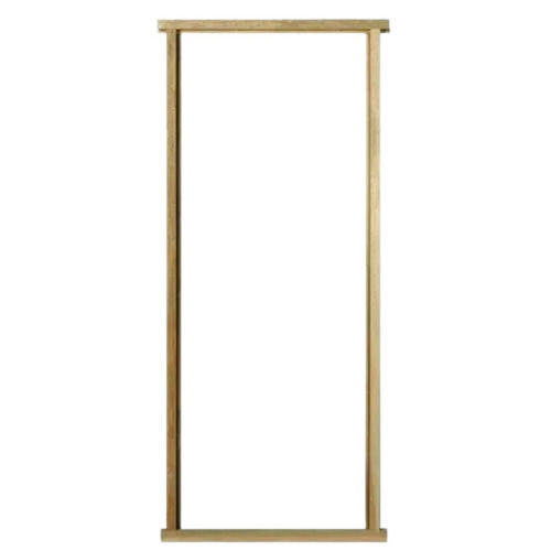 8X4 Foot Rectangular Matt Finished Termite Proof Wooden Door Frame Application: Interior