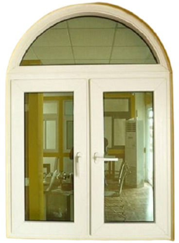 Color Coated Smooth Surface Finish Upvc Arch Window Application: Door