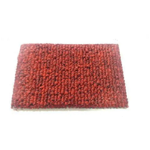 5-10 Mm Anti Slip Plain Rectangular Loop Pile Carpet For Corporate Offices Non-Slip