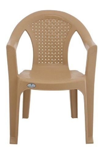 Modern Plastic Chair with Armrest and High Back