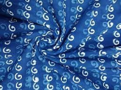 Light In Weight 56 Inches Width Printed Pattern Pure Cotton Fabric For Garment Industry 