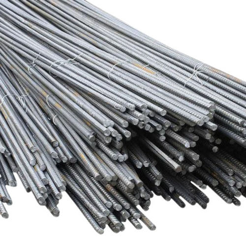 Silver 8 Mm Thick Hot Rolled Galvanized Mild Steel Tmt Bar For Construction