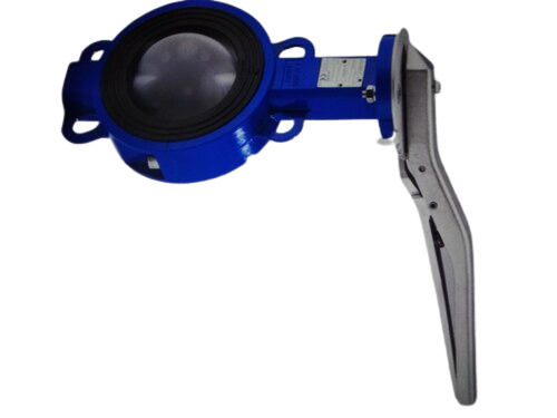 Pfa Lined Butterfly Valve With Operating Temperature Rang -400 Degree C To 2000 Degree C Power Source: Manual