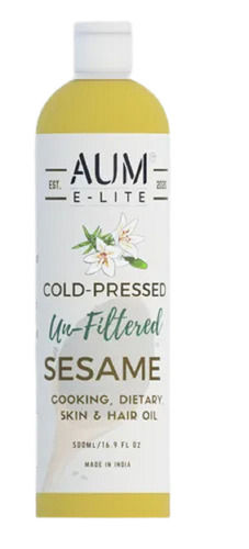 500ml A Grade 99.9% Pure Common Cultivated Edible Cold Pressed Sesame Oil