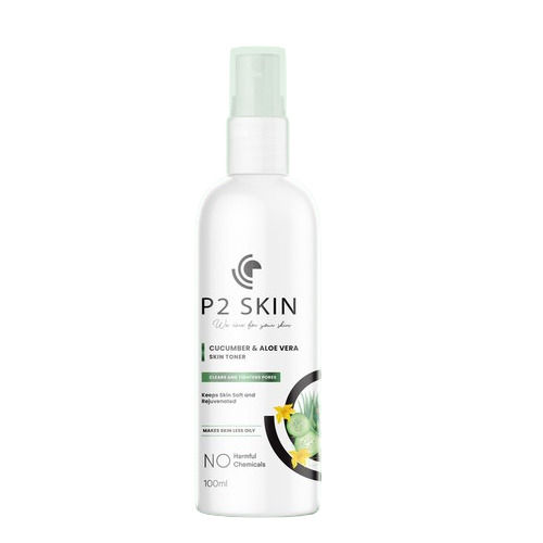 P2 Skin Cucumber And Aloe Vera Skin Toner 100ml