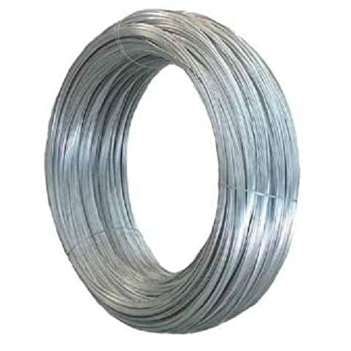 Silver 0.61 Mm Mild Steel Binding Wire For Construction