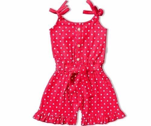 Red Kids Jumpsuit