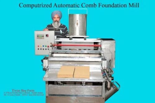 Stainless Steel And Aluminium Beeswax Foundation Sheet Machine