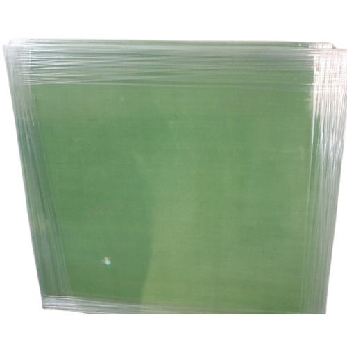 Green Rectangular Shape Epoxy Fiberglass Sheet For Electrical Use