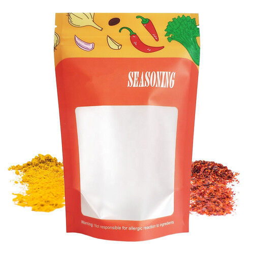 Yellow 6 X 3.5 Inch Laminated Pp Spices Packaging Pouch