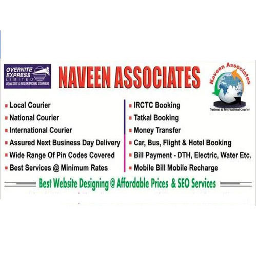 Domestic Courier Services In Delhi By Naveen Associates