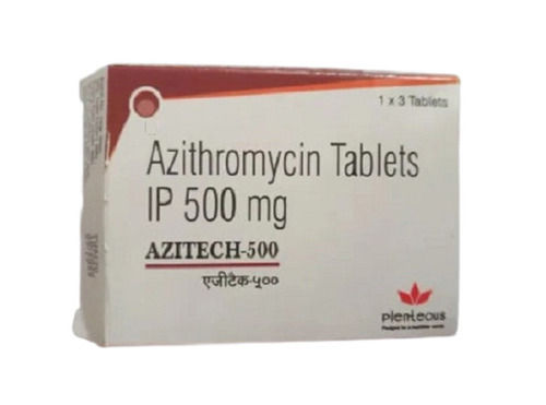  वयस्कों के लिए प्रभावी परिणामी एंटी-बायोटिक और एलर्जिक एज़िथ्रोमाइसिन टैबलेट 500 मिलीग्राम 