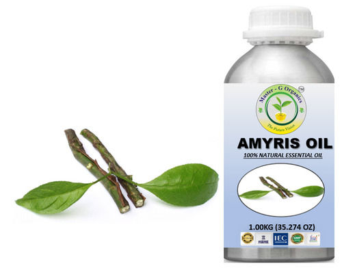 100% Natural Amyris Essential Oil - 1Kg Ingredients: Herbal Extract