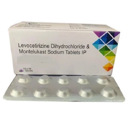 Allopathic Levocetirizine Dihydrochloride Montelukast Tablets Medicine Raw Materials