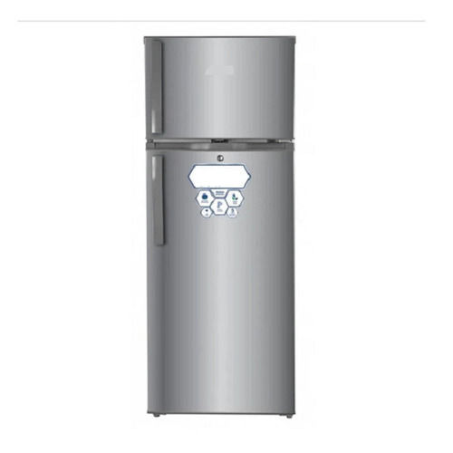 Silver 240 V 780 W Automatic Defrost Operation Domestic Direct Cool Double Door Refrigerator