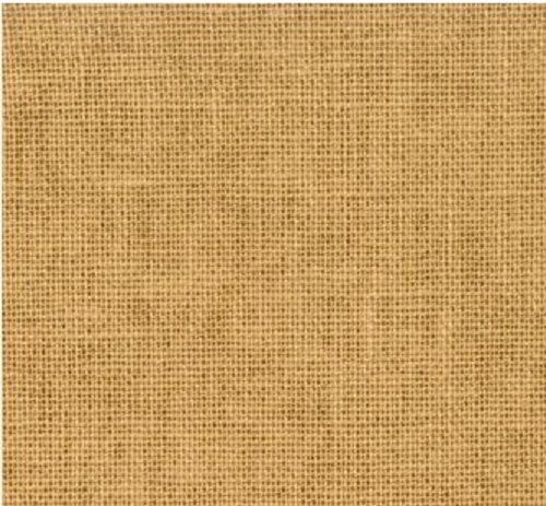 Light Weight Natural Brown Dyed Cotton Linen Fabric