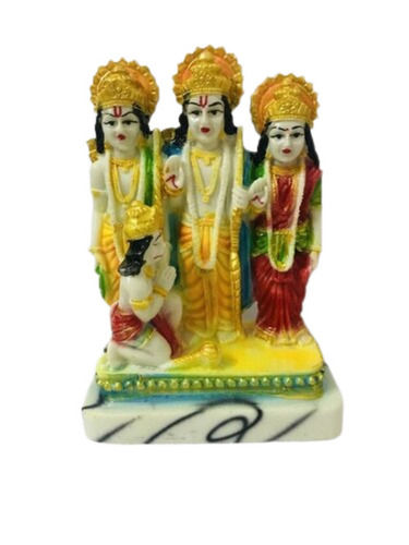 White Marble Dust Based Shri Ram Statue for Home and Temple