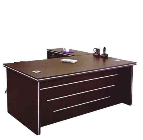 Termiter Proof Brown Finish Wooden Tables for Office Use
