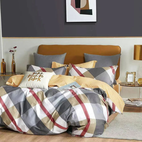 Riko Extra Soft And Cozy Bedroom Duvet Cover Set For Home