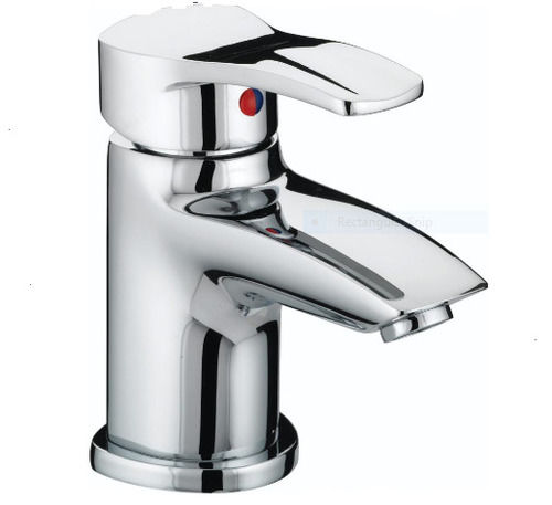 Satin Brass Silver Bathroom Faucet Water Tap