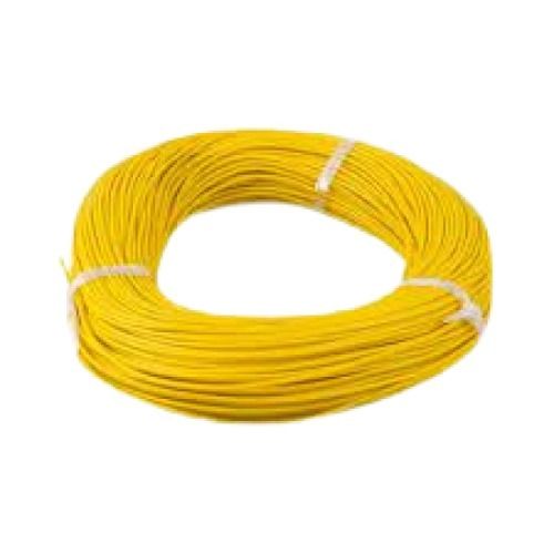 220 Voltage 1 Sqmm 90 Meter Yellow Pvc Electrical Wire Cable Capacity: 1100 Watt (W)