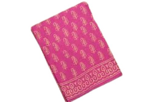 Pink Ladies Daily Wear Handwoven Style Cotton Sarees