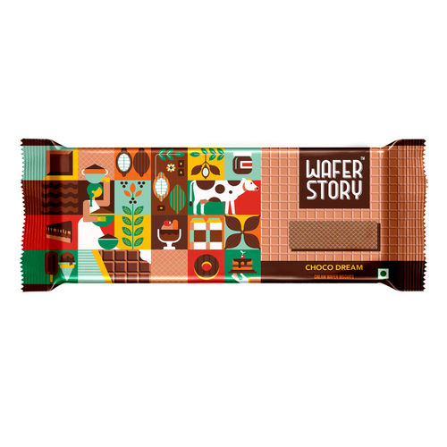 Wafer Story Brand Sweet Choco Dream Wafer (Pack Of 12X24 Pcs) Packaging: Box