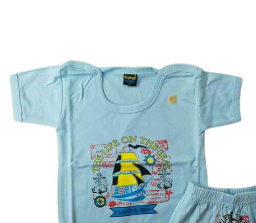 100% Cotton Kids Branded Unisex T-shirts And Shorts Set