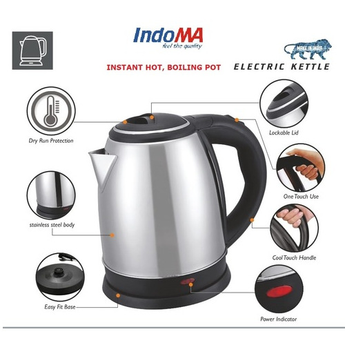 Multipurpose 1.5 Liter Electric Tea Kettle - Capacity: 1500 Milliliter (Ml)