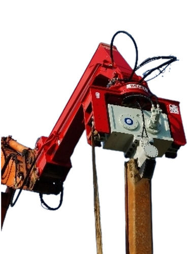 Low Maintenance Hydraulic Vibro Hammer Body Material: Steel