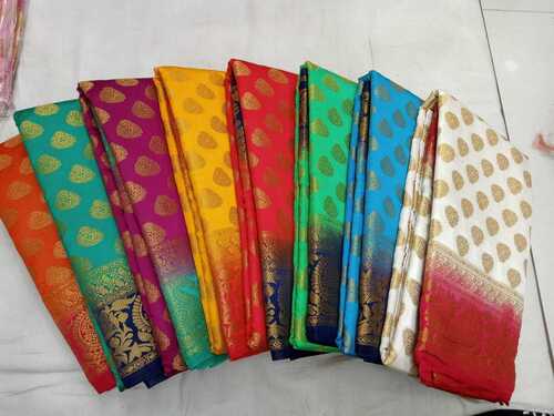 jacquard silk saree