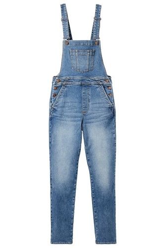 Stylish Cotton Denim Girls Dungaree