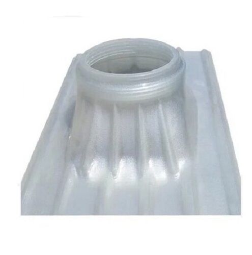 White 240 V Hard Turbo Ventilator Polycarbonate Base Plate