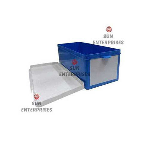 Rectangular Light Weight Good Quality Plain Transparent Plastic Medical Box