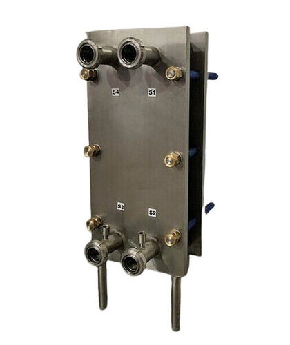 Stainless Steel Plate Heat Exchanger - Rectangular Shape, Designed with Excellence , Longer Life and Low Maintenance