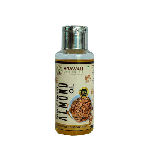 Edible Sweet Organic Almond Oil - Cold Pressed