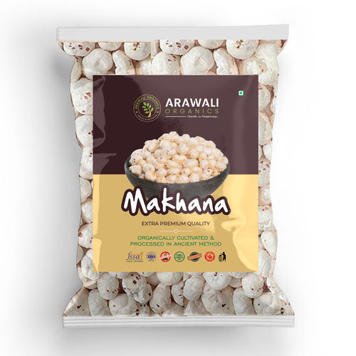 Extra Premium Quality Organic Makhana(Foxnut) Handpicked