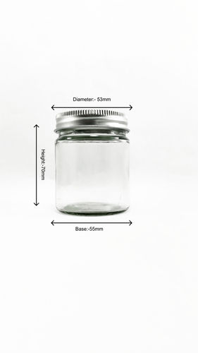 100 Ml Glass Honey Round Jar