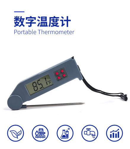 Large Lcd Kl-9816 Folding Portable Thermometer