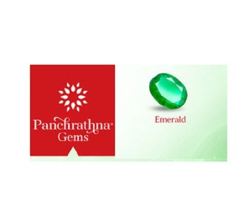 Oval Shape Green Panna Emerald Gemstone