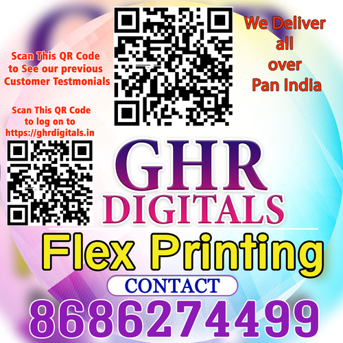 GHR Digitals Flex Banner Printing Services By GHR TECH WORLD