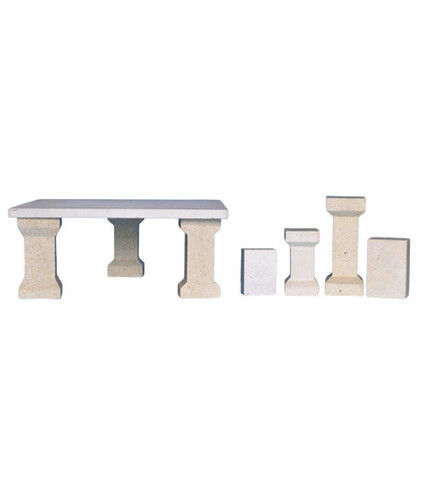 Kiln Furniture Cordierite Mullite I-Shape And Cubic Column